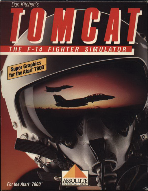Tomcat - The F-14 Fighter Simulator (USA) 7800 Game Cover